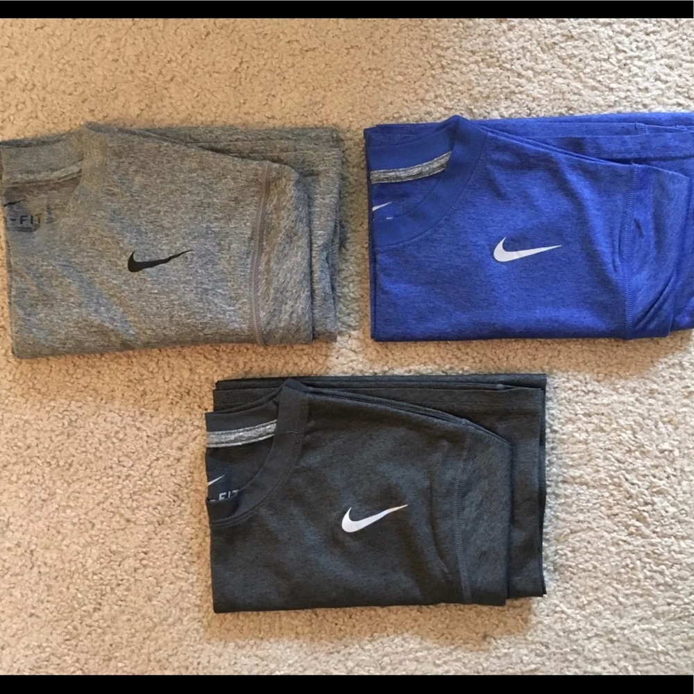 Men’s Nike Dri-Fit T-Shirt Light Grey